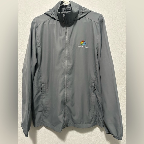 Google Cloud Gray‎ Men’s Jacket size S - Picture 2 of 9